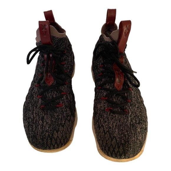 Nike Lebron 15 XV Pride Of Ohio 2017 Black Gray Women’s 8.5/9 Youth 7 897648-003 - Picture 8 of 12